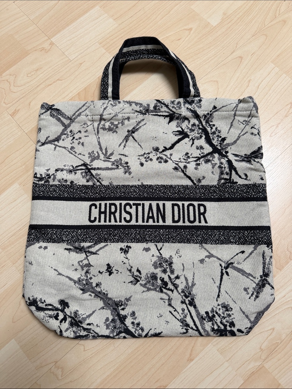 Dior Cruise 2026 Tote in Black and Cream